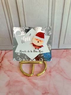 20 PIEZAS Tarjeta Santa Silver