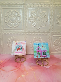 10 PIEZAS Slide Box CH Christmas Pink