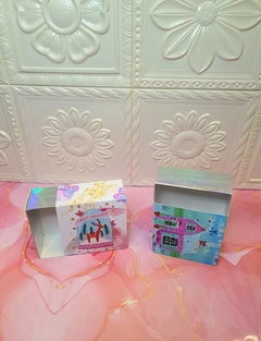 10 PIEZAS Slide Box CH Christmas Pink - comprar en línea