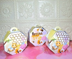 TROQUEL - SUAJE / OCTAGONAL BAG CON VENTANA REMOVIBLE - Bee Happy Celebrations