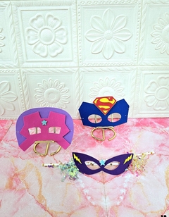 TROQUEL ANTIFAZ IRON MAN& SUPER MAN & SUPER CHILD