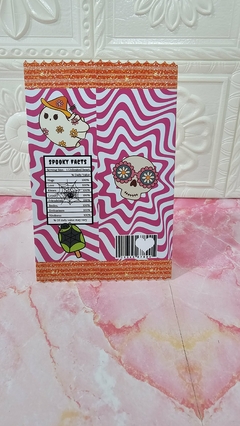 CANDY BAG-CHIP BAG HALLOWEEN GROOVY GHOST