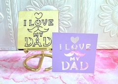 MINI TROQUEL VENTANA REMOVIBLE MAGIC WINDOW LOVE DAD - comprar en línea