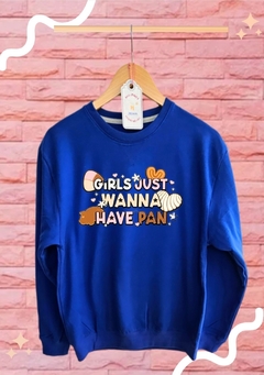 Sudadera Girls Just Wanna Have Pan - Bee Happy Celebrations