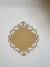Plaquinha Oval de mdf (3mm 26x23)