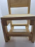 Cadeira Infantil madeira de Pinus(52x27x27) na internet