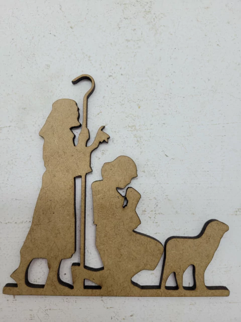 Aplique Presépio 2 MDF M (14x15)