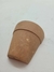 Vaso pela metade de Cerâmica vermelha (8x7) - comprar online