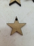 Estrelas MDF 4x4 (10un) - Casa do Artesanato 