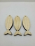 Trio de Peixes em Madeira de Pinus modelo 1 (12x5)