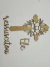Kit em mdf Cruz e Frase Ele Ressuscitou (20x15) - comprar online