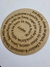 Oração Ave Maria MDF 3mm (18cm ) - comprar online