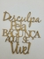 Frase em MDF 3mm (16x15)