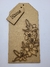 TAG em MDF Lírios Home (30x15)