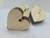 Coração em madeira de Pinus 5,5x5,5 (10unidades) - comprar online