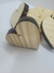 Coração em madeira de Pinus 8x8 (10unidades) - comprar online