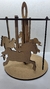 Carrossel Natal em mdf de 6mm (40X30) - comprar online