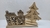 CENÁRIO EM MDF DE 6MM COM BASE E PINHEIRO DE NATAL (30X23X10) - comprar online