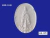 Nossa Senhora de Fatima Resina na Placa LLA370 (11x8)