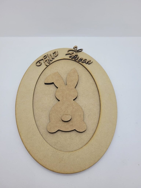 Kit Plaquinha de Páscoa mdf