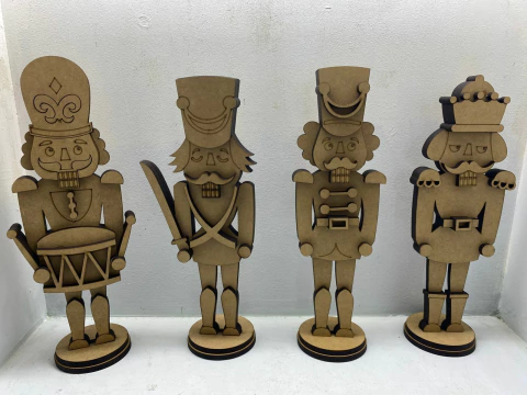 Quebra Nozes em MDF de 24mm 60x21 (4un)