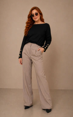 Sweaters de Lanilla Cuello Bote Mujer liviano - comprar online