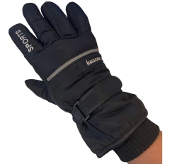 Guante Moto Impermeable Piel Abrigado Puño Antideslizante - comprar online