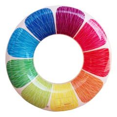 Salvavida Flotador Infantil Inflable Pileta Multicolor