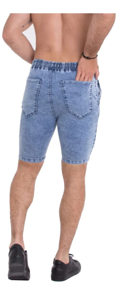 Bermuda Pantalon Corto Jogger Elastizado Hombre Chupin Moda - comprar online