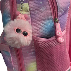 Mochila Espalda Portanotebook Llavero Urbana Escolar Grande - NOU INDUMENTARIA