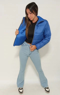Campera Puffer Mujer Corta Inflable Abrigo Moda - tienda online