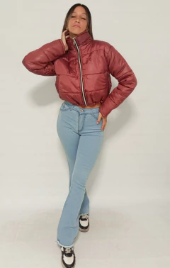 Campera Puffer Mujer Corta Inflable Abrigo Moda - tienda online