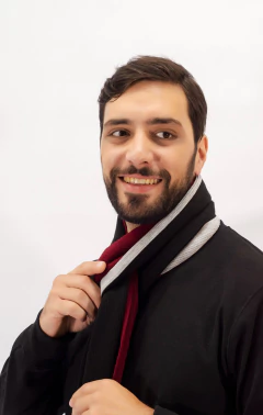 Bufanda Lisa Abrigada Con Flecos Invierno Premium Unisex