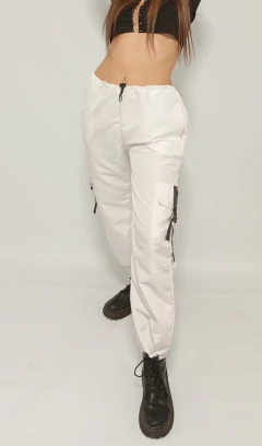 Pantalon Parachute Cargo Jogger Oversize Moda Mujer Amplio