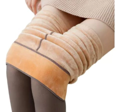 Panty Medias Calza Termica Piel Mujer Invierno Dama Moda