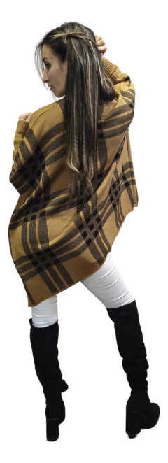 Pashmina Poncho Escoses Manton Mujer Abrigo Capa Ruana Moda - tienda online