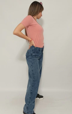 Remera Mujer Modal Basica Lisa Con Lycra Manga Corta Moda - comprar online