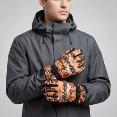 Guante Moto Impermeable Con Piel Abrigado Antideslizante