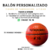 Imagen de Balon Crossover Naranja Clásico Piel Sintética