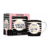 CANECA PORCELANA URBAN - FELIZ ANIVERSARIO - MUITAS ALEGRIAS SAÚDE E PAZ - Evangelico Gospel Cristã Cristão Religioso