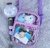 Bolsa Transparente Lilás com suporte para Lightstick - Ateliê Layza Costa