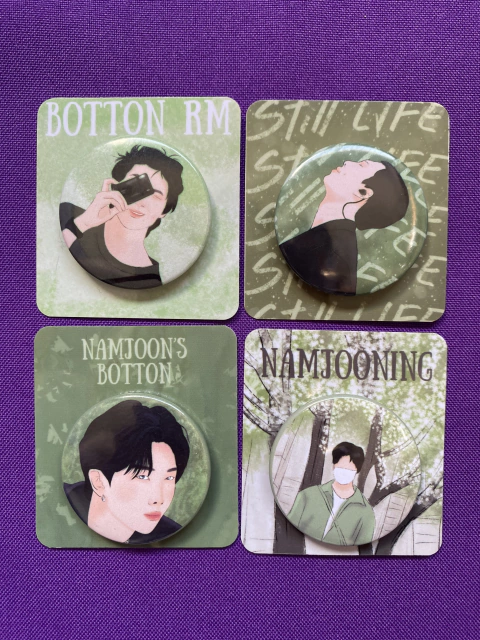 Pack Botton Namjoon + Brinde