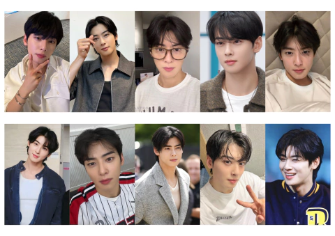 Kit de Photocard- CHA EUN WOO - comprar online