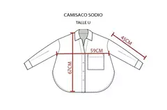 CAMISACO SODIO NEGRO - comprar online