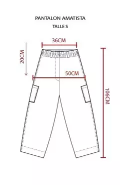 PANTALON AMATISTA - comprar online