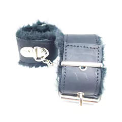 Esposas cuero y peluche - Mistura Sex Shop