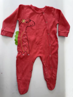 Enterito pijama sino salmón 6-9 meses