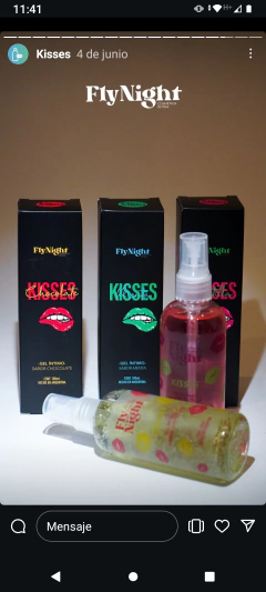lubricante fly kisses dulce de leche en internet