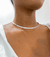 Choker fita chapeada