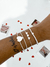 Pulseira Tres Corações - loja online